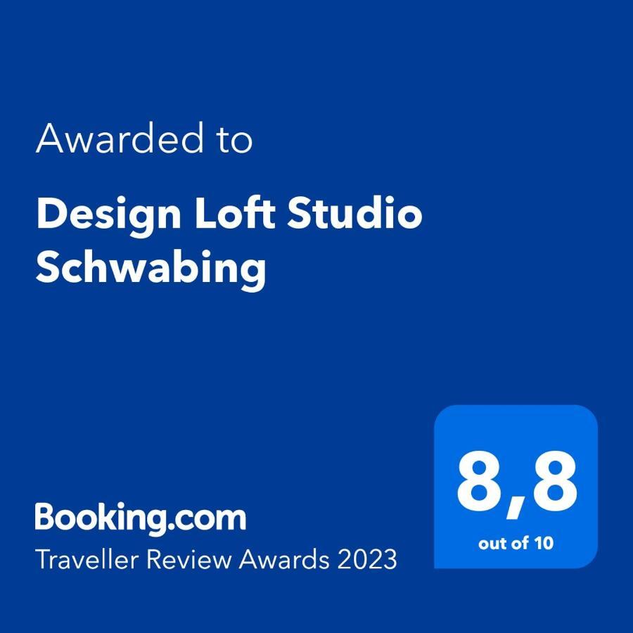 Design Loft Studio Schwabing Apartman München Kültér fotó